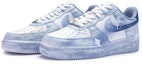 Lookbook 【定製球鞋】Nike Air Force 1 Low 811製造 六芒星 手繪噴繪 低幫 板鞋 GS 白藍