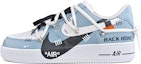 Buy 나이키 에어포스 1 로우 '힙합 블루 화이트 블랙' (커스텀) 315122-111(Team13-雾霾蓝E)