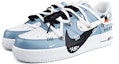 Purchase 나이키 에어포스 1 로우 '힙합 블루 화이트 블랙' (커스텀) 315122-111(Team13-雾霾蓝E)