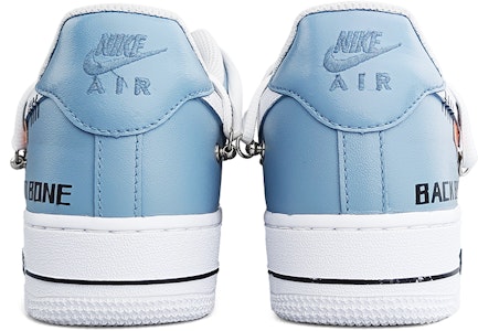 나이키 에어포스 1 로우 '힙합 블루 화이트 블랙' (커스텀) 315122-111(Team13-雾霾蓝E) Details for 나이키 에어포스 1 로우 '힙합 블루 화이트 블랙' (커스텀) 315122-111(Team13-雾霾蓝E)