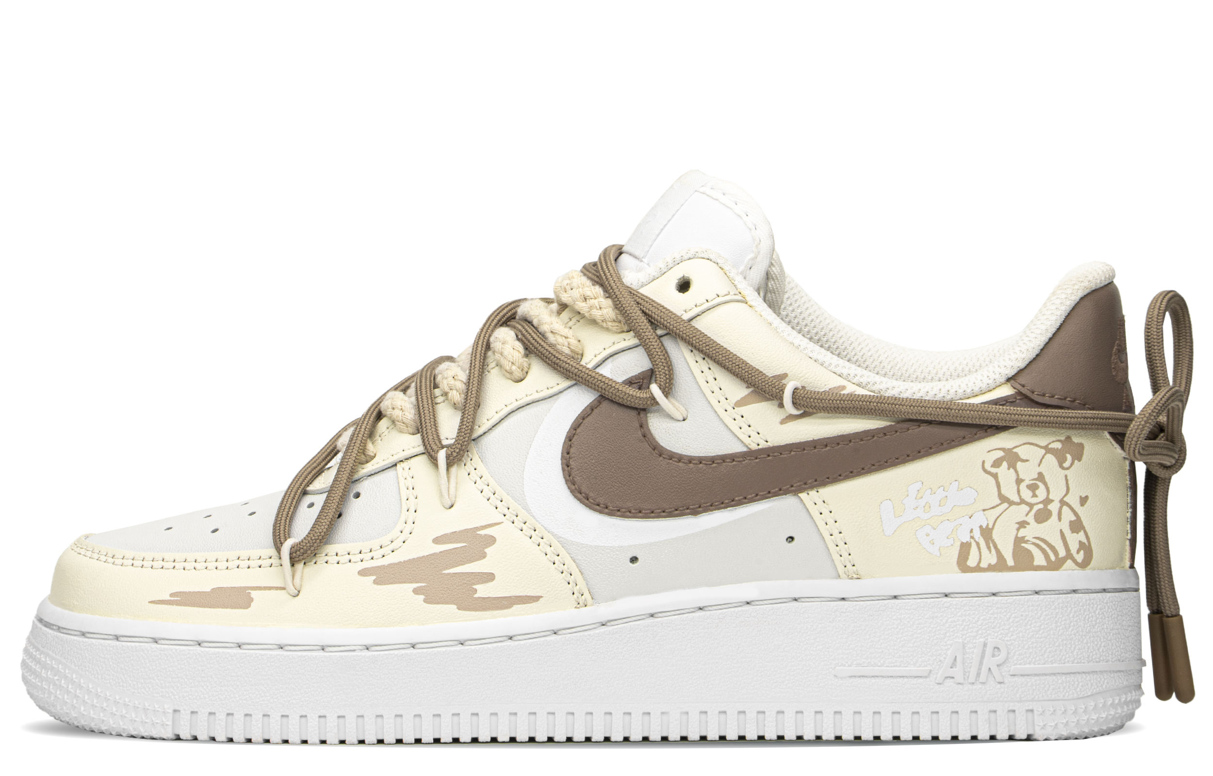 [Custom Shoes] Nike Air Force 1 Low 'Holiday Date - Bear'