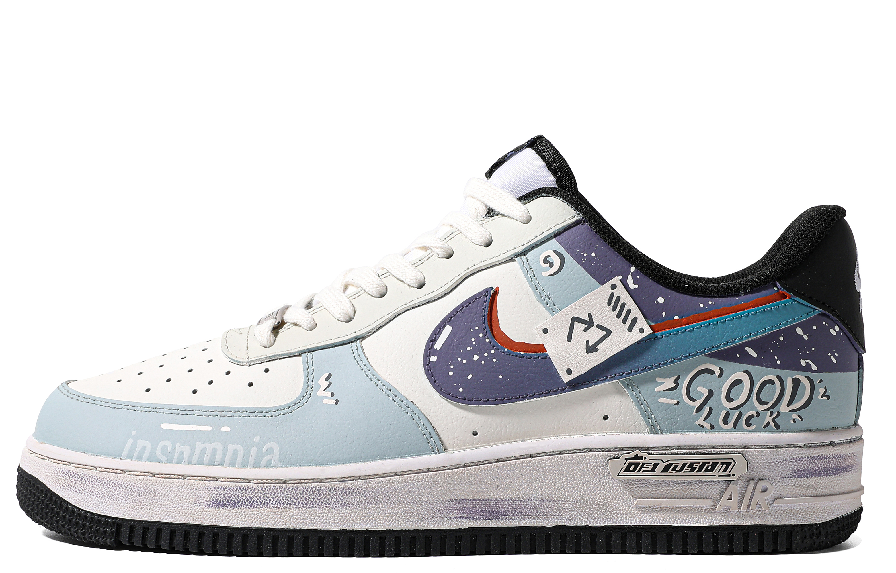 Buy Nike Air Force 1 Low "Azul Esperanza" (Personalizadas) DR9867-102(TeamM-男款Hope-BOX)