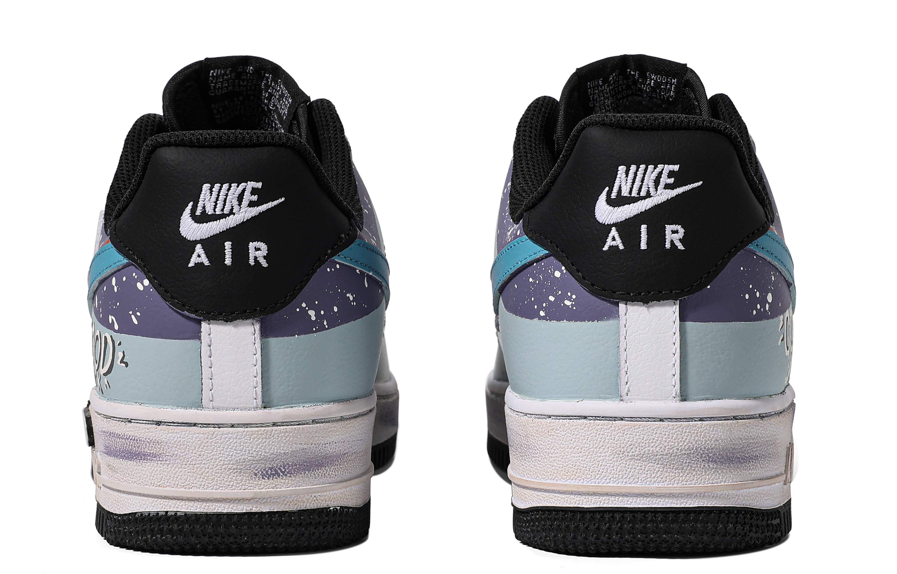 Shop Nike Air Force 1 Low "Azul Esperanza" (Personalizadas) DR9867-102(TeamM-男款Hope-BOX)