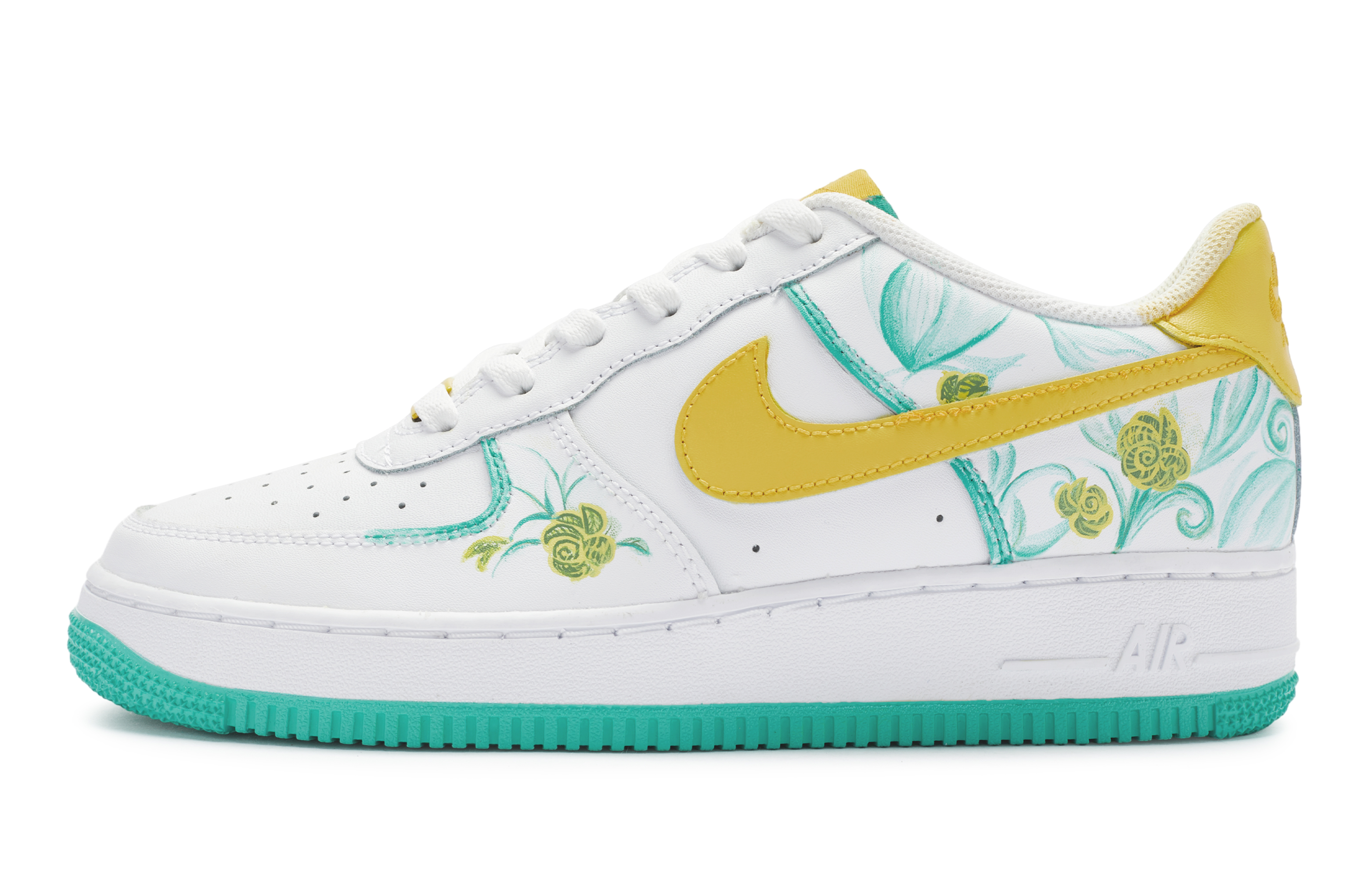 Buy 【定制鞋款】耐克空军一号低帮 '角尖兰花' DH2920-111-466135