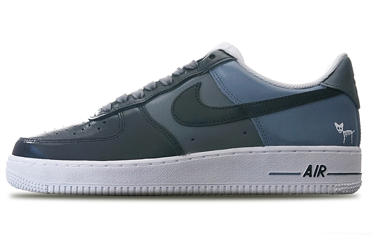 Buy [Kasut Custom] Nike Air Force 1 Low 'Horror Pack - Hitam Jiwa' CW2288-111(TeamOne-男款灰黑骷髅汪)