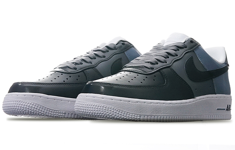 Lookbook [Kasut Custom] Nike Air Force 1 Low 'Horror Pack - Hitam Jiwa' CW2288-111(TeamOne-男款灰黑骷髅汪)