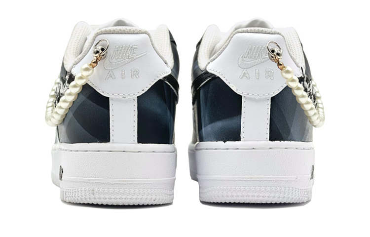 Shop 나이키 에어포스1 로우 "하운드투스 펄즈" (검/흰) DH2920-111(TeamS-复古小香风)