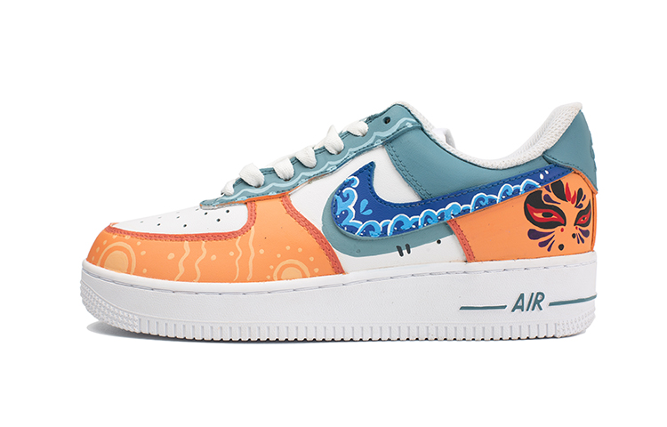 Buy [定制鞋款] 耐克空军1号低帮 '花韵橙' CW2288-111-465893