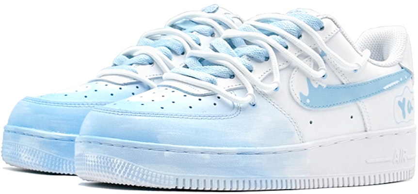 나이키 에어포스 1 로우 '아이스 블루 모히또' (커스텀) DH2920-111(Team88-冰蓝莫吉托S-BOX) Lookbook 나이키 에어포스 1 로우 '아이스 블루 모히또' (커스텀) DH2920-111(Team88-冰蓝莫吉托S-BOX)