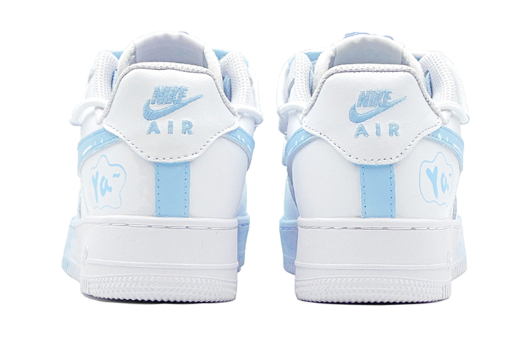 Shop [カスタムシューズ] ナイキ エア フォース 1 ロー 'アイスブルーモヒート' DH2920-111(Team88-冰蓝莫吉托S-BOX)
