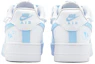 Shop 나이키 에어포스 1 로우 '아이스 블루 모히또' (커스텀) DH2920-111(Team88-冰蓝莫吉托S-BOX)