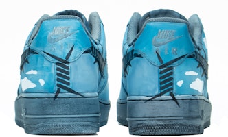 나이키 에어포스 1 로우 '얼음파랑 하얀구름' (Nike AF1 로우 '얼음파랑 흰구름' is shorter) CW2288-111(TeamA-AF1男款冰蓝浸染白云) Shop 나이키 에어포스 1 로우 '얼음파랑 하얀구름' (Nike AF1 로우 '얼음파랑 흰구름' is shorter) CW2288-111(TeamA-AF1男款冰蓝浸染白云)