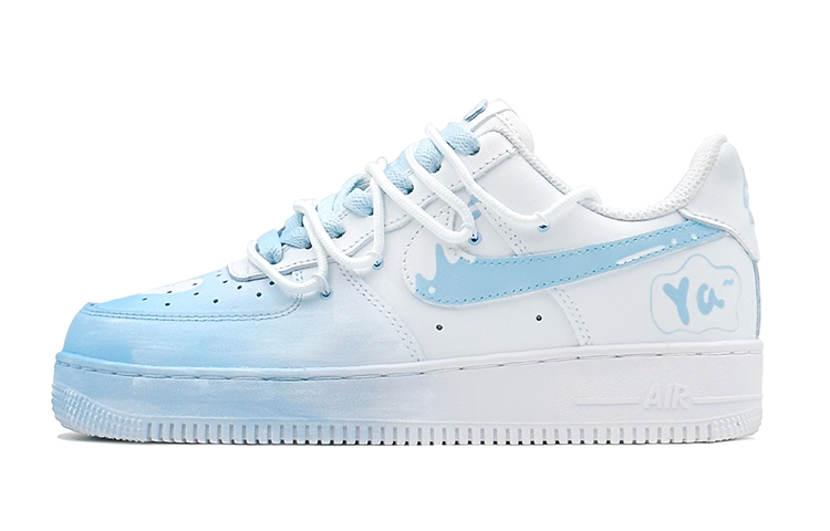 [Custom Shoes] Nike Air Force 1 Low 'Icy Blue Mojito'