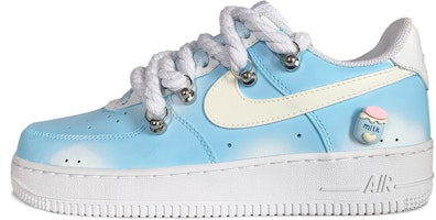 カスタムAF1 ロー "アイスミルクブルー・ダブルレース" CW2288-111(TeamD-男款冰牛奶) Buy カスタムAF1 ロー "アイスミルクブルー・ダブルレース" CW2288-111(TeamD-男款冰牛奶)