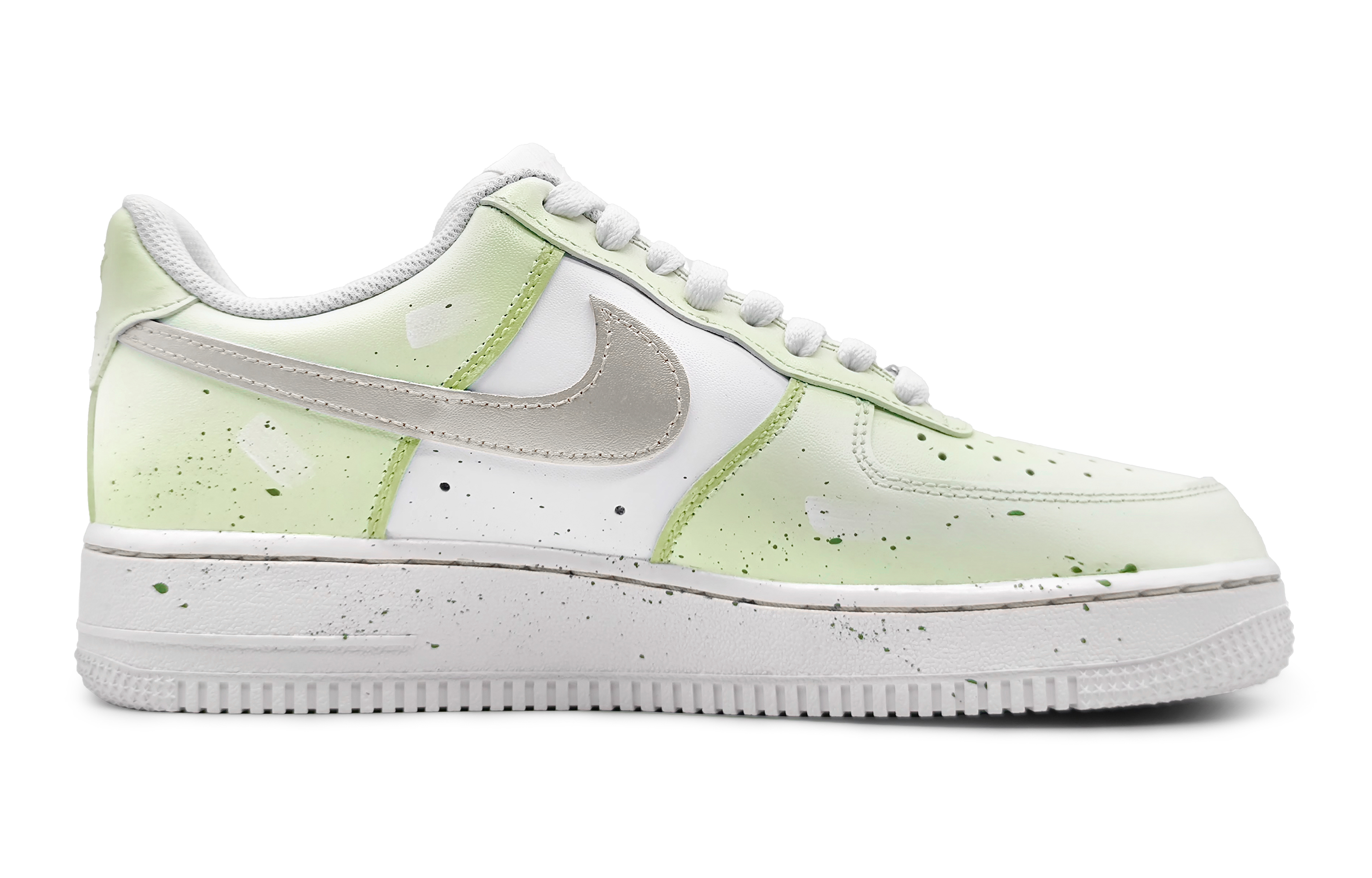Order Zapatillas Nike Air Force 1 Low 'Icy Summer Panda Perla Oro Verde Gris' DH2920-111(Team16-女款冰凉夏季绿)