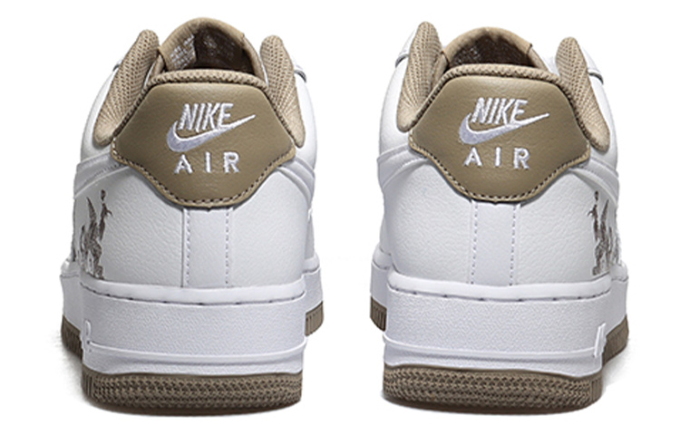 Purchase [Sneakers Custom] Nike Air Force 1 Low 'Indigo Dragon & Phoenix' DR9867-100(Team10-涅槃重生男白卡其QD)