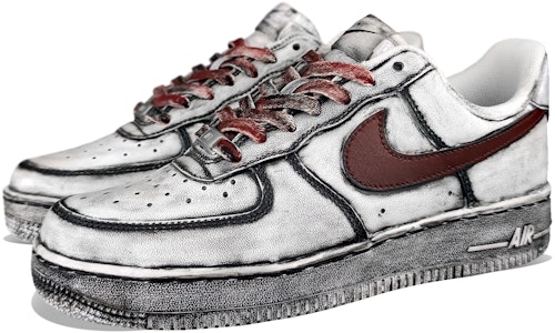 나이키 에어포스 1 로우 '인더스트리얼 다크 그래피티' (커스텀) CW2288-111(Team50-男款AF1工业时代) Lookbook 나이키 에어포스 1 로우 '인더스트리얼 다크 그래피티' (커스텀) CW2288-111(Team50-男款AF1工业时代)