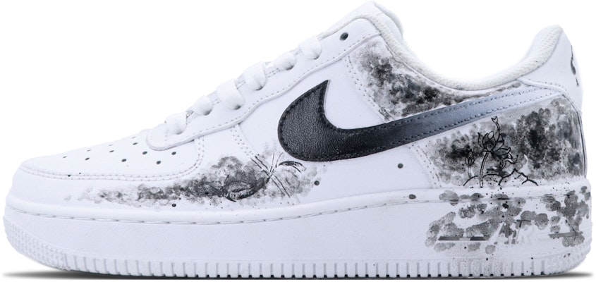 【客製球鞋】Nike Air Force 1 水墨 國風 個性 舒適 防滑耐磨輕便 低筒 板鞋 男款 黑白 Buy 【客製球鞋】Nike Air Force 1 水墨 國風 個性 舒適 防滑耐磨輕便 低筒 板鞋 男款 黑白