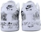 Purchase 【客製球鞋】Nike Air Force 1 水墨 國風 個性 舒適 防滑耐磨輕便 低筒 板鞋 男款 黑白