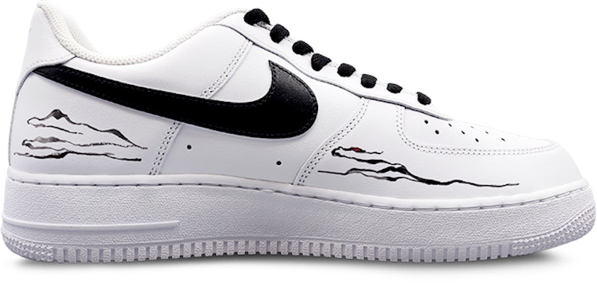 【定制球鞋】Nike Air Force 1 Low 07空軍一號 循莊問蝶 水墨 蝴蝶 新中式 國風 手繪 低幫 板鞋 男款 白黑 Order 【定制球鞋】Nike Air Force 1 Low 07空軍一號 循莊問蝶 水墨 蝴蝶 新中式 國風 手繪 低幫 板鞋 男款 白黑