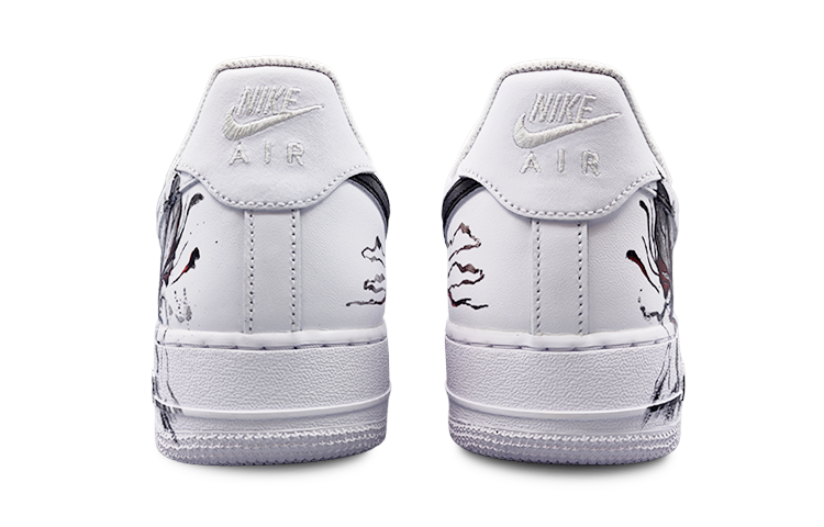 Purchase [定制鞋] 耐克 空军1号 低帮 '墨蝶' CW2288-111(Team75-男款循庄问蝶黑白)