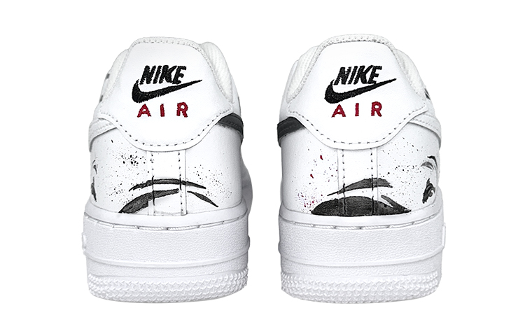 Purchase 【定制球鞋】Nike Air Force 1 Low 空軍一號 MAY 水墨 鯉魚 國風 潑墨 低幫 板鞋 男款 黑白
