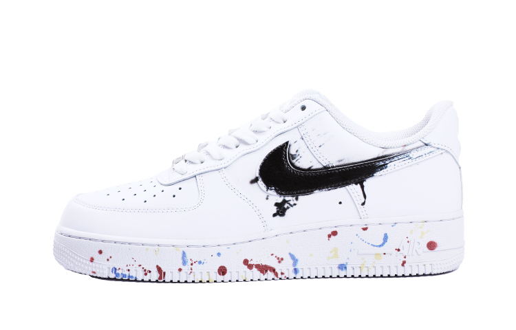 [Custom Shoes] Nike Air Force 1 Low 'Ink Splatters'