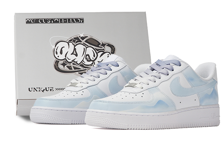 Buy Zapatillas Nike Air Force 1 Low 'Niebla Jiangnan Azul Hielo' CW2288-111(Team拾柒-男款光变江南烟雨冰蓝)