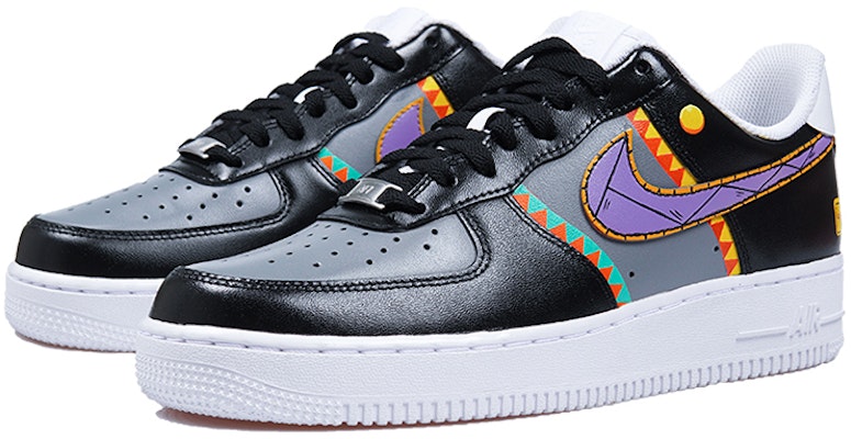 Nike Air Force 1 "JoJo Star Platinum" Negras/Moradas (Personalizadas) CW2288-111(TeamP-男款JOJO的奇妙冒险) Lookbook Nike Air Force 1 "JoJo Star Platinum" Negras/Moradas (Personalizadas) CW2288-111(TeamP-男款JOJO的奇妙冒险)