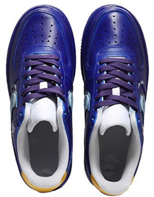 【定制球鞋】耐吉空军一号Air Force 1 Low 07 JOJO的奇妙冒險 解構復古漫畫 賽博朋克 科技金屬感 休閒 低幫 板鞋 男款 藍黃 Shop 【定制球鞋】耐吉空军一号Air Force 1 Low 07 JOJO的奇妙冒險 解構復古漫畫 賽博朋克 科技金屬感 休閒 低幫 板鞋 男款 藍黃