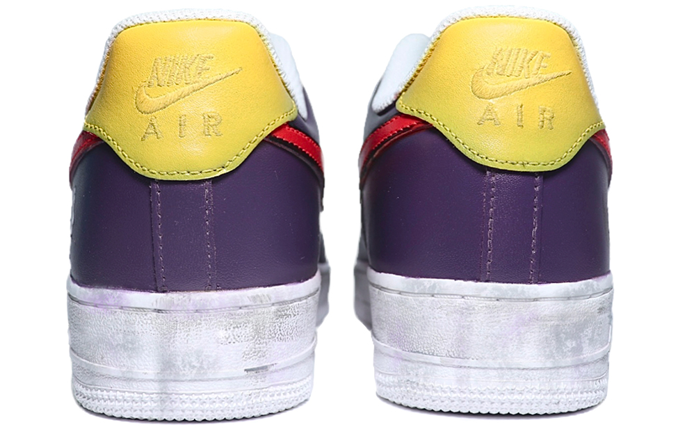 Purchase [Kasut Custom] Nike Air Force 1 Low 'Joker Lakers Ungu Kuning' CW2288-111(team25-小丑涂鸦)