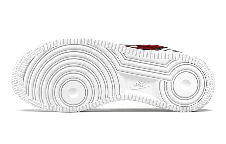 Purchase Nike Air Force 1 Low "Joker Graffiti" Personalizadas DH2920-111(TeamY-女款超级反派小丑黑红)