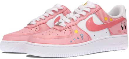 【定制球鞋】 Nike Air Force 1 Low 空軍一號 星之卡比手繪拼貼 休閒 耐磨防滑 低幫 板鞋 男款 粉色 Lookbook 【定制球鞋】 Nike Air Force 1 Low 空軍一號 星之卡比手繪拼貼 休閒 耐磨防滑 低幫 板鞋 男款 粉色