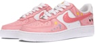Lookbook 【定制球鞋】 Nike Air Force 1 Low 空軍一號 星之卡比手繪拼貼 休閒 耐磨防滑 低幫 板鞋 男款 粉色