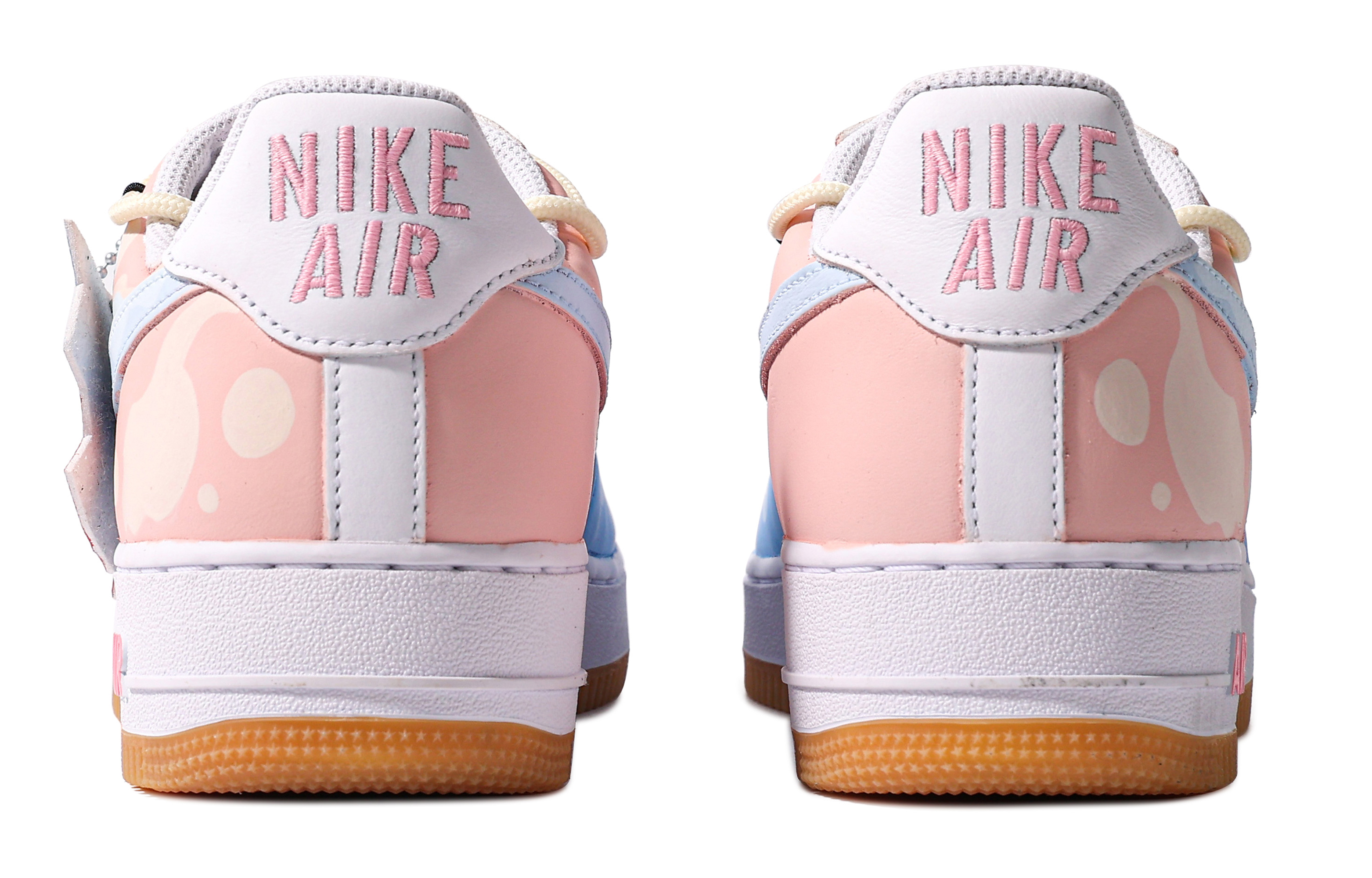 [Custom Shoes] Nike Air Force 1 Low 'Koi Graffiti Pink Blue' 圖 4