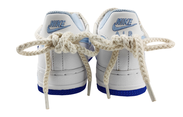 [Custom Shoes] Nike Air Force 1 Low 'Koi Graffiti White Blue' 圖 5