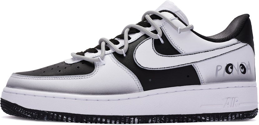 【定製球鞋】 Nike Air Force 1 Low BIGNIU 六一動漫 功夫熊貓 手繪噴繪 低筒 板鞋 男款 黑白 Buy 【定製球鞋】 Nike Air Force 1 Low BIGNIU 六一動漫 功夫熊貓 手繪噴繪 低筒 板鞋 男款 黑白