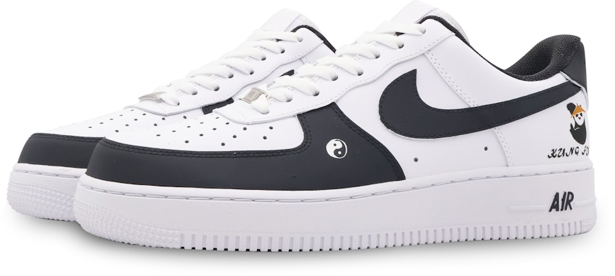 【客製球鞋】 Nike Air Force 1 Low 功夫熊貓 功夫 復古 耐磨 簡約 百搭 低筒 板鞋 男款 黑白 Lookbook 【客製球鞋】 Nike Air Force 1 Low 功夫熊貓 功夫 復古 耐磨 簡約 百搭 低筒 板鞋 男款 黑白