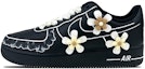 Buy Zapatillas Nike Air Force 1 Low 'Lace Floral Monocromo' Personalizadas CW2288-001(Team叁-男款立体花朵S-BOX)