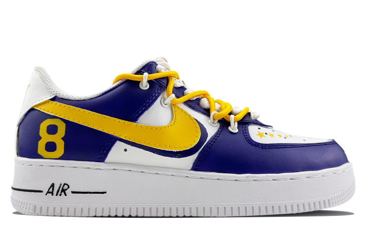 Order [Sepatu Kustom] Nike Air Force 1 Low 'Lakers Deconstructed' CW2288-111(Team40-男款NBA湖人紫)