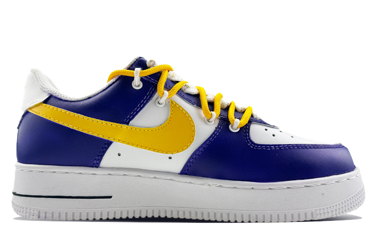 Lookbook [Sepatu Kustom] Nike Air Force 1 Low 'Lakers Deconstructed' CW2288-111(Team40-男款NBA湖人紫)