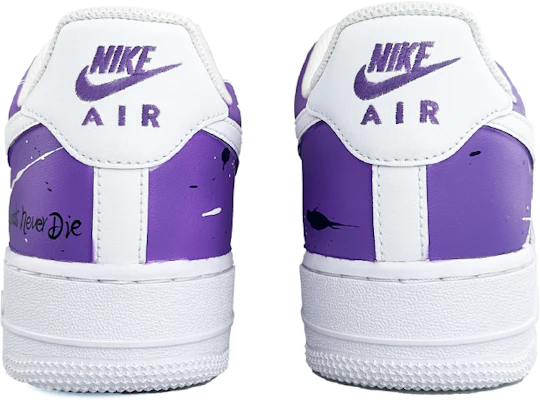 【定制球鞋】Nike Air Force 1 Low 黃紫漸變 紫金潑墨 防滑耐磨 低幫 板鞋 男款 白黃紫 Shop 【定制球鞋】Nike Air Force 1 Low 黃紫漸變 紫金潑墨 防滑耐磨 低幫 板鞋 男款 白黃紫
