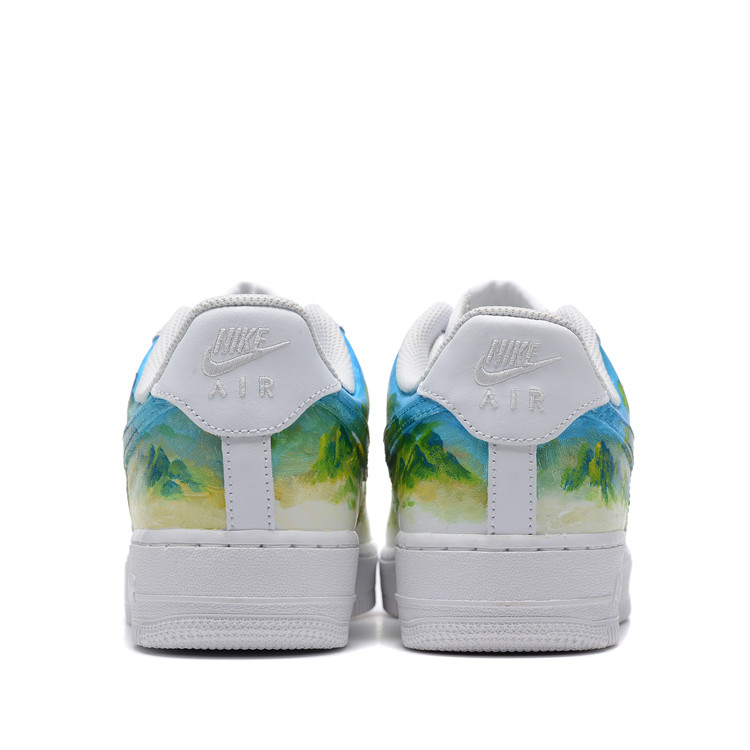 [Custom Shoes] Nike Air Force 1 Low 'Landscape Art Teal' 圖 5
