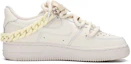 Order 【定制球鞋】 Nike Air Force 1 Low 空軍一號 葉子 熱轉印 蝴蝶 壓克力 低幫 板鞋 男款 米白