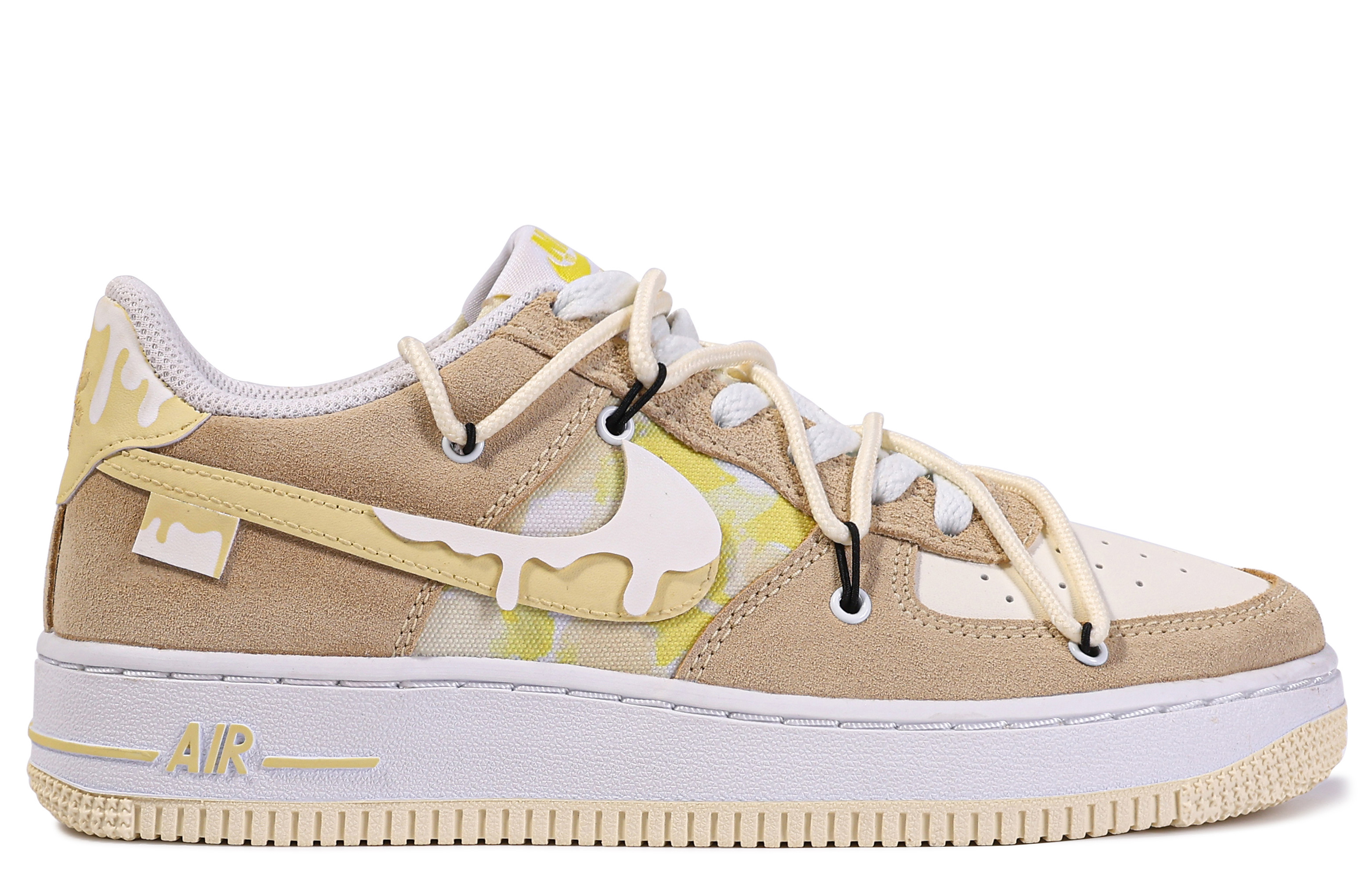 Lookbook 【カスタムシューズ】ナイキ エアフォース 1 ロー "レモンムース" DM9476-700(TeamM-柠檬慕斯-BOX)
