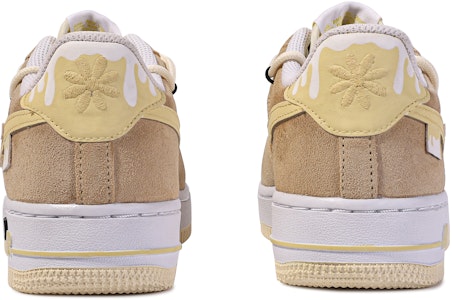 【訂製球鞋】Nike Air Force 1 Low 達文西訂製 禮盒 檸檬慕斯 流體 簡約 百搭 輕便 低筒 板鞋 GS 黃白 Purchase 【訂製球鞋】Nike Air Force 1 Low 達文西訂製 禮盒 檸檬慕斯 流體 簡約 百搭 輕便 低筒 板鞋 GS 黃白