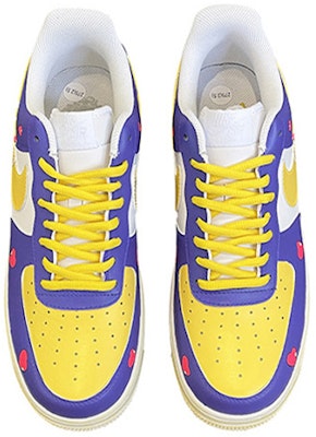 나이키 에어포스 1 로우 '번개토끼 블루옐로우' (Custom) 315122-111(TeamD-男款闪电兔手绘涂鸦蓝黄) Shop 나이키 에어포스 1 로우 '번개토끼 블루옐로우' (Custom) 315122-111(TeamD-男款闪电兔手绘涂鸦蓝黄)