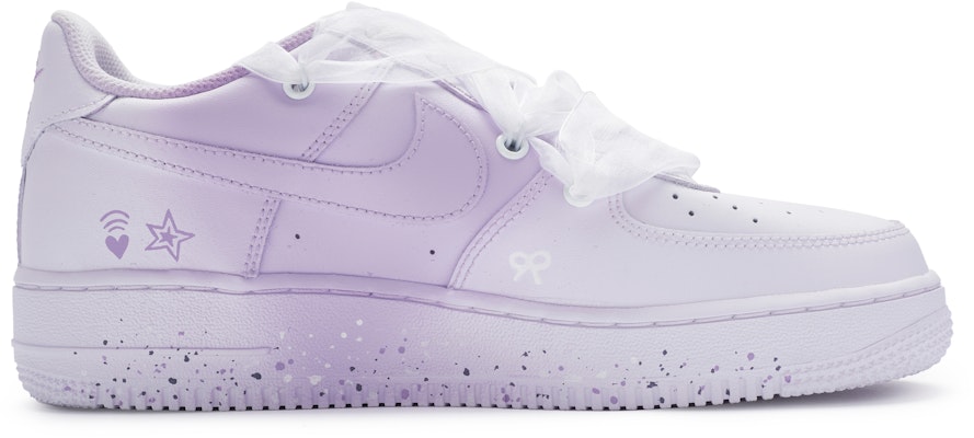 【定制球鞋】 Nike Air Force 1 Low 小貓愛意 宅急送 戀愛循環 限定托特包 耐磨減震 低幫 板鞋 GS 紫色 Order 【定制球鞋】 Nike Air Force 1 Low 小貓愛意 宅急送 戀愛循環 限定托特包 耐磨減震 低幫 板鞋 GS 紫色