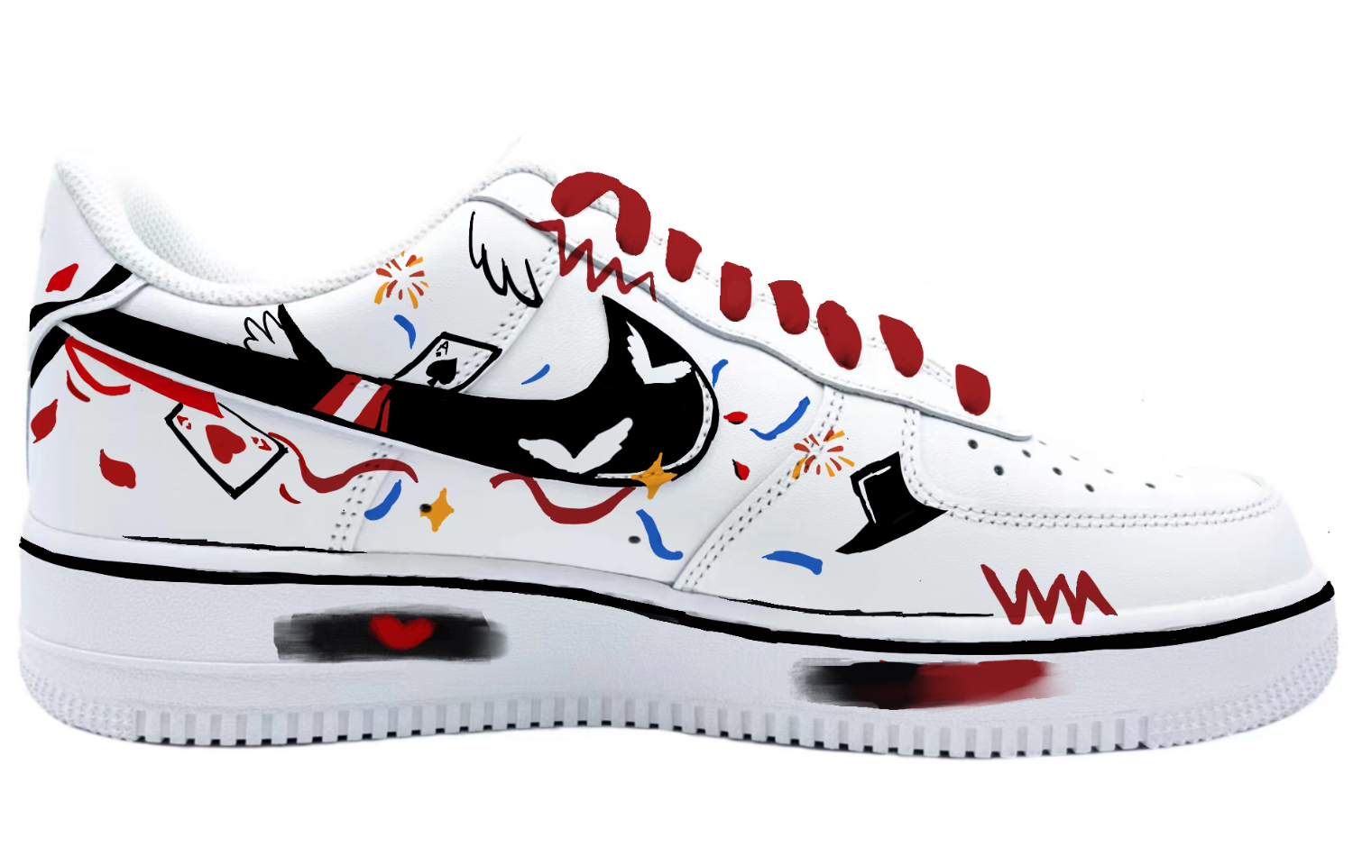 [Custom Shoes] Nike Air Force 1 Low 'Magician Graffiti' 圖 2