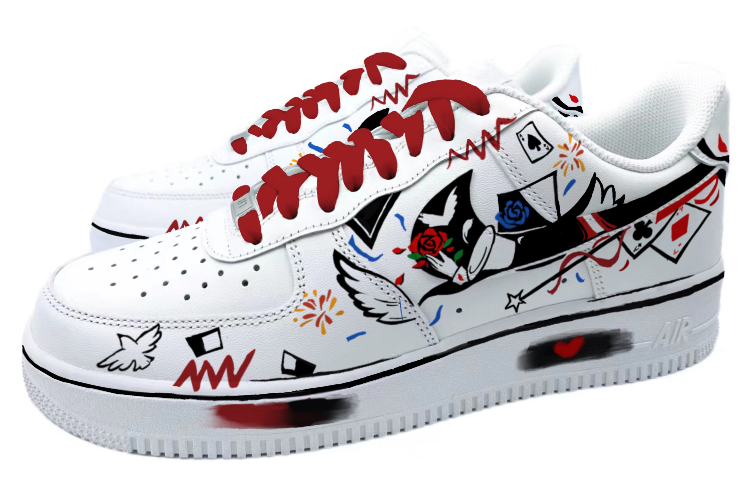[Custom Shoes] Nike Air Force 1 Low 'Magician Graffiti' 圖 3